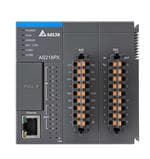 PLC控制器 AS200 CPU, Relay output, Embedded Ethernet , 2x RS-485, USB port, Micro SD , CAN , 18 I/Os(8DI+6DO+2AI+2AO) Program capacity: 64K steps