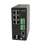 以太网供电 - PoE Managed Hardened PoE++ Switch (8) 10/100/1000Base-T PoE++ (2) 100/1000Base-X SFP