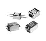 电源线滤波器 3A 1/4"-1/4" FASTON FLANGE MOUNT