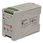 DIN导轨式电源 Switching Power Supply, AC/DC, 100W, 24V, Screw Terminals, IP20, DIN-Rail Mounting, Over-load, Over-voltage and Short-circuit Protections, 40.5x90x114mm plastic housing