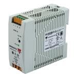 DIN导轨式电源 Switching Power Supply, Medium Compact, AC/DC, 75W, 24V, Spring Terminals, IP20, DIN-Rail Mounting, Over-load, Over-voltage and Short-circuit Protections, 22.5x90x100mm plastic housing