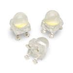 白色 LED SMT Round,White Diffused,30deg