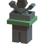 机架和机柜配件 Door Latch,Black,.315 inX.28 in Sq Hole