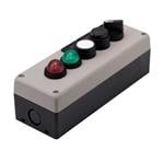 电气外壳 Enclosure 1 Hole Box Beige