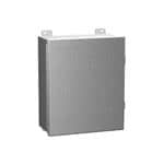 电气外壳 NEMA 4 Mild Steel Continuous Hinge Door w/ Clamps 8 x 6 x 4"