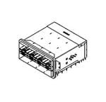 I/O 连接器 zSFP+ Stacked 2X6 W/Metal w/4 LP