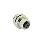 环形公制连接器 5 POS SOLD TERM M12 REAR MOUNT FEMALE
