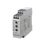 时间延迟和计时继电器 Timer Asymmetrical Recycler, DIN rail mount, 22,5x80x99,5mm Euronorm housing, selectable time ranges 0,1s - 100h, Supply voltage 24-240Vac and 24Vdc, Screw terminals connection, 8A SPDT relay output