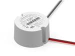 LED Drivers Power Supplies 120 Vac, 85% efficiency, Round Plastic Case, Forward & Reverse Phase dimming, 1-100% dimming range, 16.0 W max, 500 mA Iout, 32 V max Vout