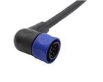 传感器电缆/致动器电缆 Pre-wired Flex Cable Connector - Right Angle - 1m - 8 Contacts - Plug