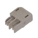 照明连接器 BLADE AND RCPT 2 POS WHITE