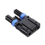 照明连接器 2 Position Plug Assy Sealed Plastic Hsg