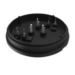 照明连接器 FLB Dome, 76mm 50mm Height, Grey