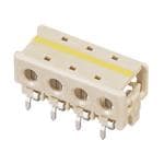 照明连接器 4 Position 18 AWG Thru Hole Feed Thru