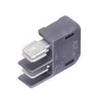 照明连接器 BLADE AND RCPT 2 POS BLACK