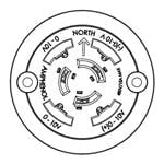 照明连接器 Dim Rcpt, 0 dim Cont 14AWG, -55 to 105C