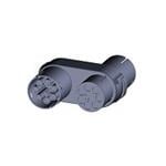 照明连接器 NECTOR M 5P T-SPLITTER CONNECTOR CODE A