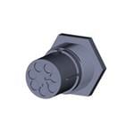 照明连接器 NECTOR M PIN HSG PANEL MOUNT 7P CODE C