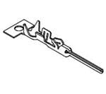 照明连接器 Contact Tab Gold Plated Std Lgth