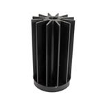 LED散热片和散热基板 STAR LED Heat Sink, 45mm dia., 43mm, Black, Baseplate Hardware