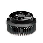 LED散热片和散热基板 LED Fansink, Cooling Module, 86x40.4mm Round, 5VDC, 0.31W, 16.5dBA, Vapo, Black