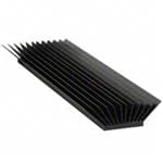 LED散热片和散热基板 maxiFLOW Linear LED Heat Sink, Black-Anodized, No TIM, 305x45x26mm