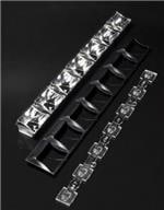 LED镜片和组件 Linear lens rectang 7 Pos mm (D)