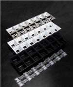 LED镜片和组件 Linear lens rectang 7 Pos 19.0 x 259.0mm