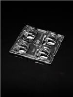 LED镜片和组件 LENS RECTANGLE 4POS