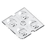 LED镜片和组件 P840_2X2 OPTIK IESNA Typ II 50x 50x 7,75