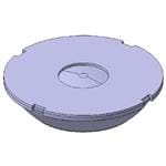 LED镜片和组件 Single lens round 49.9mm (D) 10.70mm(H)