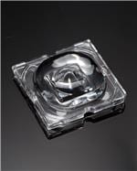 LED镜片和组件 Square Lens 154 Degrees FWHM