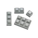 输入设备 Keypad SPST 3 Btn unlighted Gray