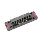 输入设备 an 8-button touch switch input unit equipped with 8 button inputs and 9 WS2812C RGB LEDs