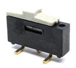 滑动开关 SLIDE,300mA / 500mA,24VDC / 12VDC,SPDT,On-On,Surface Mount