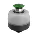 按钮开关 OS80 Operator Station: Push Button, Green; Momentary (Spring Return); 1-Color; Voltage: 12-30 V dc; Housing: Polycarbonate; IP40; Output: PNP 1 NO; Colors: Green; 5-pin M12 Integral QD