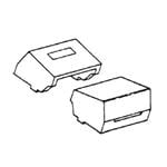 开关翘板/开关帽 2pc Rocker SW 1LED No legend BLK/BLK