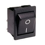 翘板开关 DPST Rocker Switch, Lit 110V Green