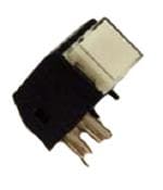 按钮开关 Pushbutton, DPDT , On-On , Through Hole , LED, White