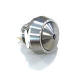 按钮开关 BLACK ANODIZED IP67 RED BUTTON SCRW TERM