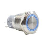 按钮开关 Anti-vandal, SPDT, On-(On), Panel Mount, Front, Black, LED, RGB, IP65