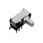 滑动开关 Horizontal/1Pole/3Positions/ 4mm length/Snap-in