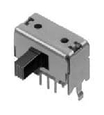 滑动开关 0.1 Amps at 30 Volts Through Hole