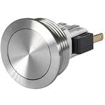 按钮开关 MSMII-22 Switch, Momentary Switch, NO/NC SPDT, 100mA Switching Current, Ring Color Yellow